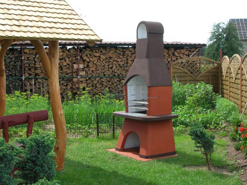 grill betonowy kominek darkom